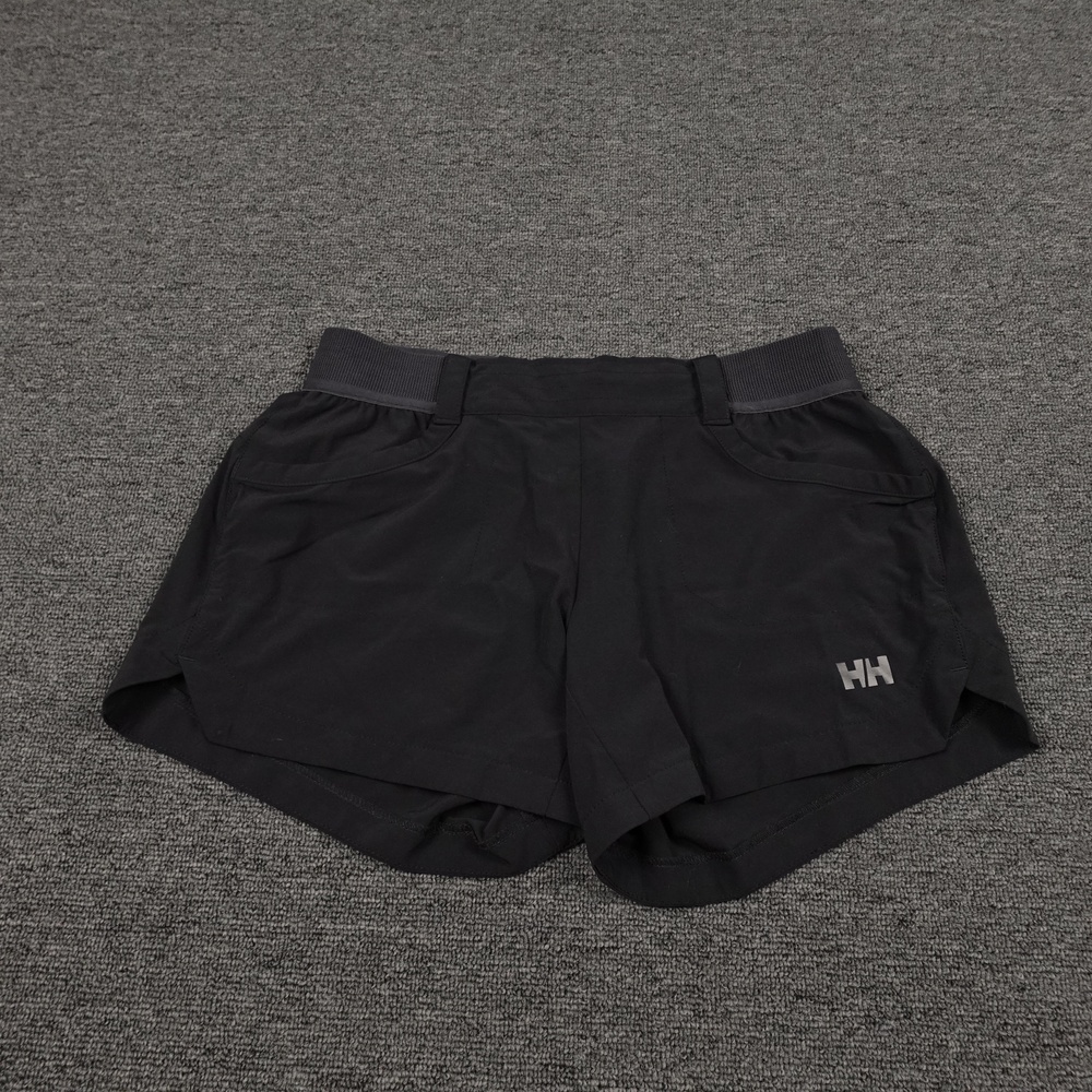 Helly Hansen Shorts Womens XS Black Stretch 3 In Inseam Hiking Athletic Running